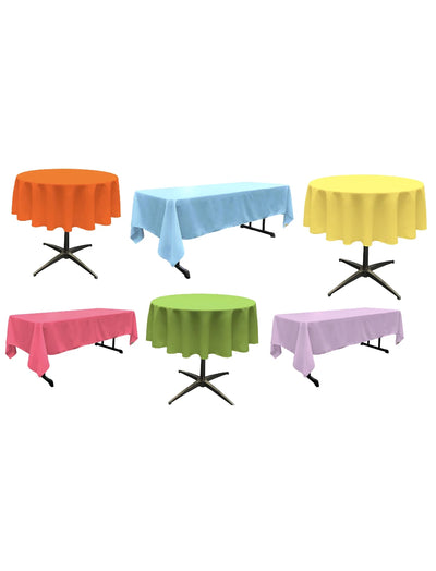 Table Linens (Rectangular and Round)